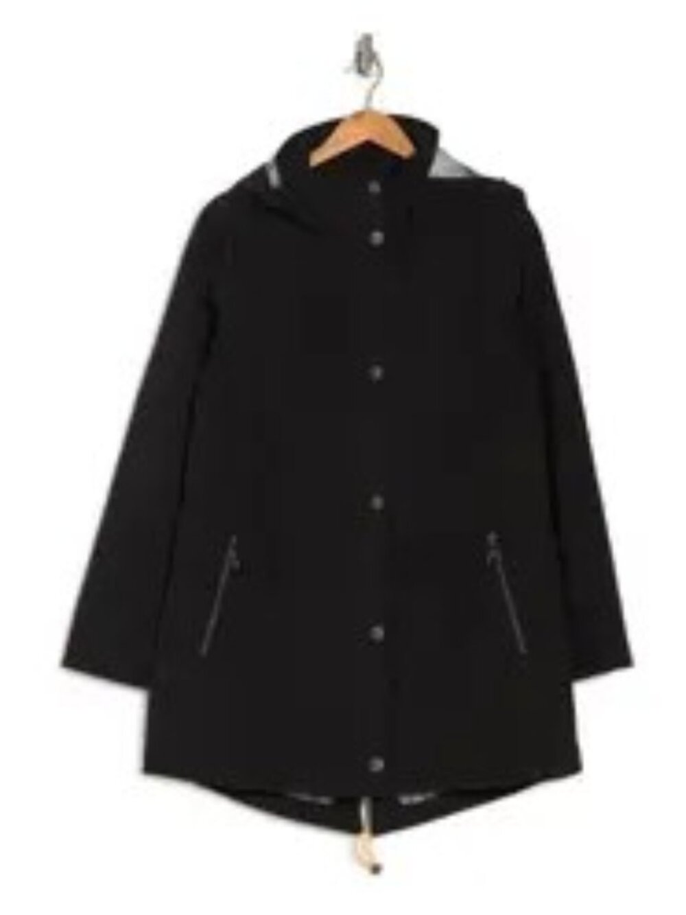 Kensie Hooded Anorak Raincoat